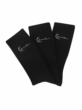 KARL KANI | Socken Signature Stripe 3-er Pkg. black | 